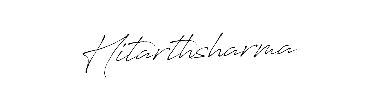 Hitarthsharma stylish signature style. Best Handwritten Sign (Antro_Vectra) for my name. Handwritten Signature Collection Ideas for my name Hitarthsharma. Hitarthsharma signature style 6 images and pictures png