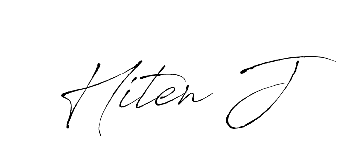 You can use this online signature creator to create a handwritten signature for the name Hiten J. This is the best online autograph maker. Hiten J signature style 6 images and pictures png