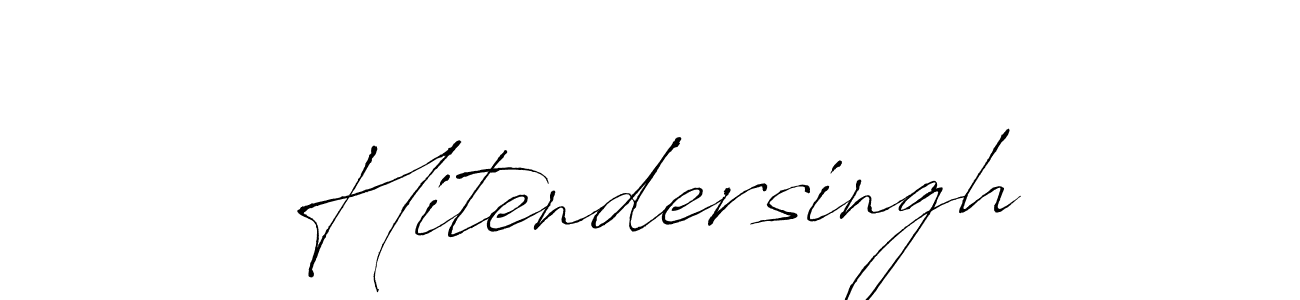 This is the best signature style for the Hitendersingh name. Also you like these signature font (Antro_Vectra). Mix name signature. Hitendersingh signature style 6 images and pictures png