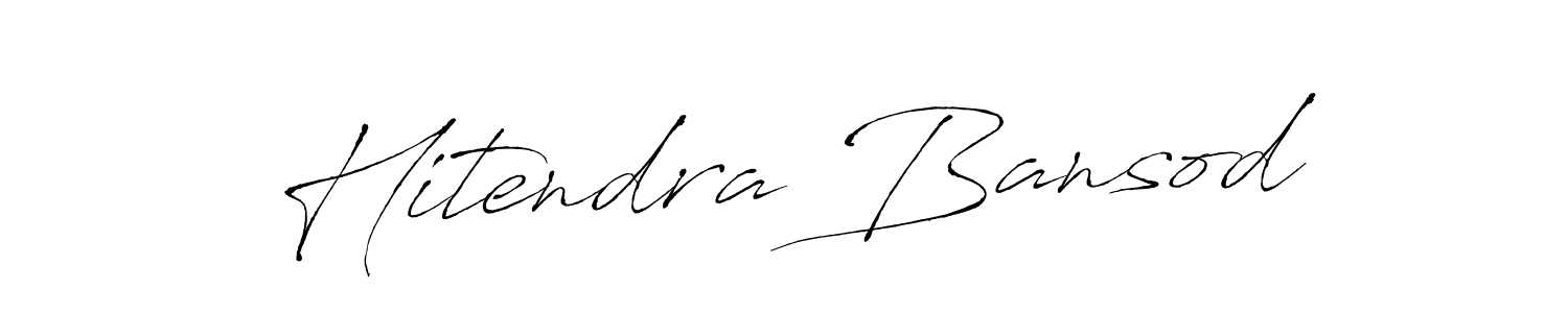 Here are the top 10 professional signature styles for the name Hitendra Bansod. These are the best autograph styles you can use for your name. Hitendra Bansod signature style 6 images and pictures png