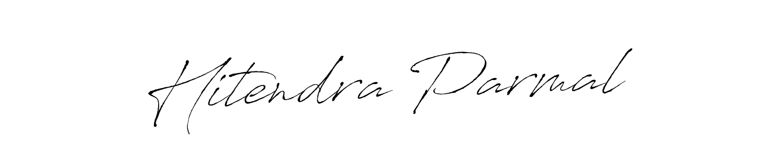 if you are searching for the best signature style for your name Hitendra Parmal. so please give up your signature search. here we have designed multiple signature styles  using Antro_Vectra. Hitendra Parmal signature style 6 images and pictures png