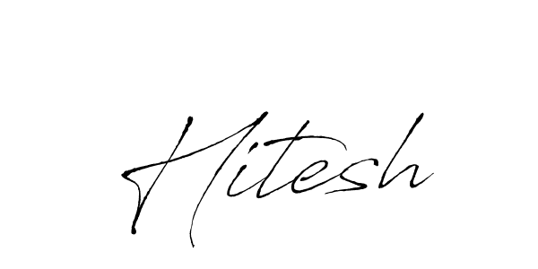 You should practise on your own different ways (Antro_Vectra) to write your name (Hitesh) in signature. don't let someone else do it for you. Hitesh signature style 6 images and pictures png