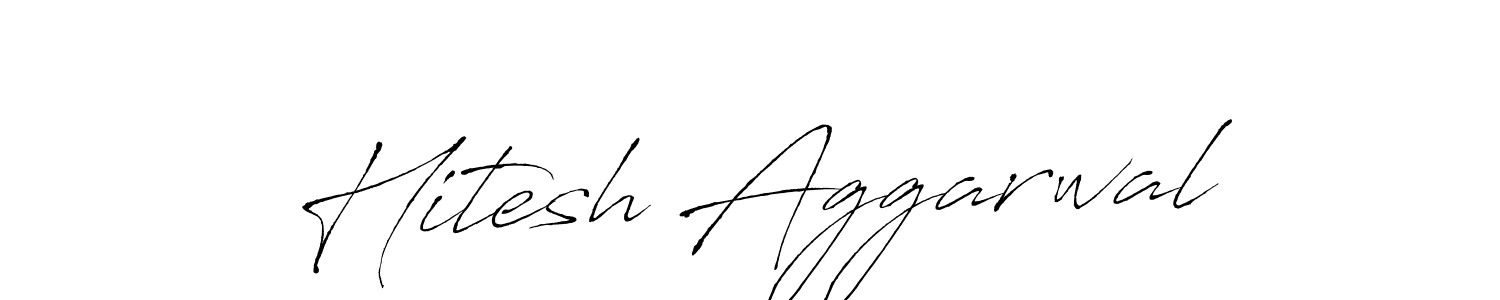 This is the best signature style for the Hitesh Aggarwal name. Also you like these signature font (Antro_Vectra). Mix name signature. Hitesh Aggarwal signature style 6 images and pictures png