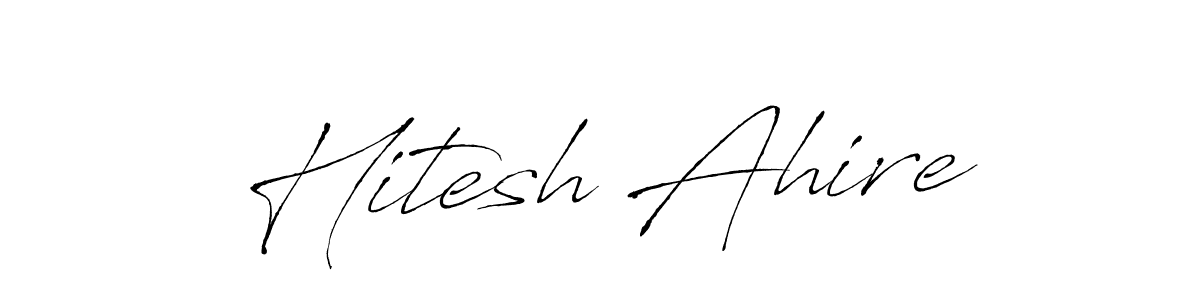 Here are the top 10 professional signature styles for the name Hitesh Ahire. These are the best autograph styles you can use for your name. Hitesh Ahire signature style 6 images and pictures png