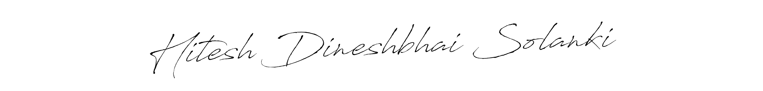 Also You can easily find your signature by using the search form. We will create Hitesh Dineshbhai Solanki name handwritten signature images for you free of cost using Antro_Vectra sign style. Hitesh Dineshbhai Solanki signature style 6 images and pictures png