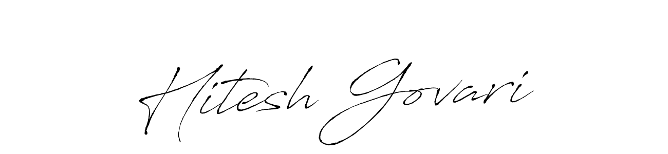 Here are the top 10 professional signature styles for the name Hitesh Govari. These are the best autograph styles you can use for your name. Hitesh Govari signature style 6 images and pictures png