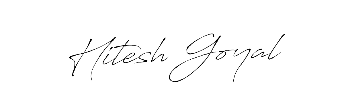 It looks lik you need a new signature style for name Hitesh Goyal. Design unique handwritten (Antro_Vectra) signature with our free signature maker in just a few clicks. Hitesh Goyal signature style 6 images and pictures png