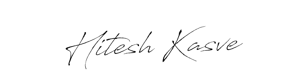 Similarly Antro_Vectra is the best handwritten signature design. Signature creator online .You can use it as an online autograph creator for name Hitesh Kasve. Hitesh Kasve signature style 6 images and pictures png