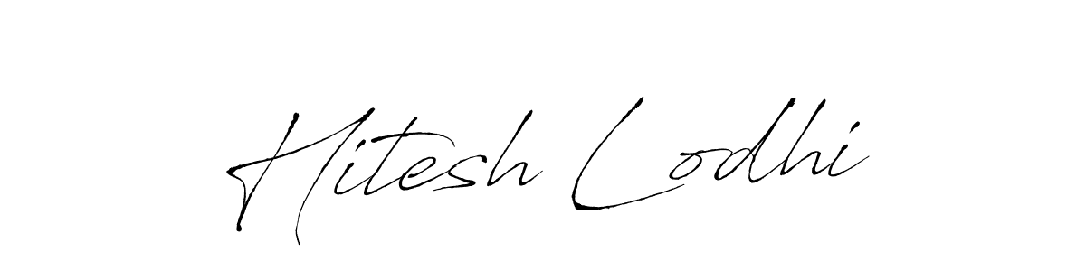 Also You can easily find your signature by using the search form. We will create Hitesh Lodhi name handwritten signature images for you free of cost using Antro_Vectra sign style. Hitesh Lodhi signature style 6 images and pictures png