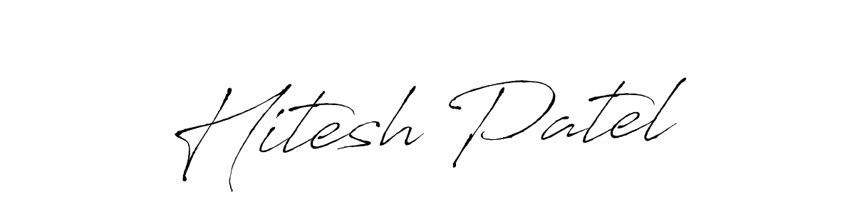 You should practise on your own different ways (Antro_Vectra) to write your name (Hitesh Patel) in signature. don't let someone else do it for you. Hitesh Patel signature style 6 images and pictures png