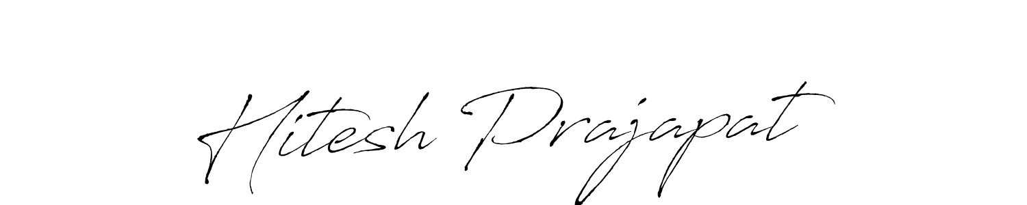 It looks lik you need a new signature style for name Hitesh Prajapat. Design unique handwritten (Antro_Vectra) signature with our free signature maker in just a few clicks. Hitesh Prajapat signature style 6 images and pictures png