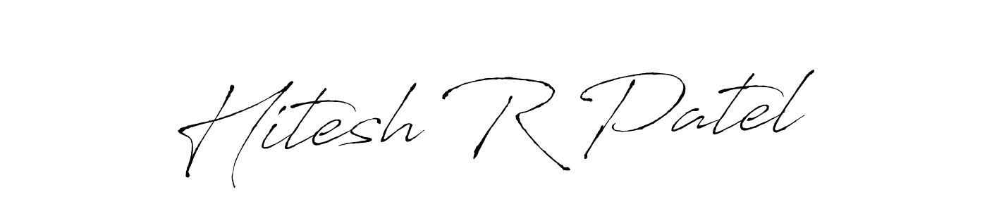 if you are searching for the best signature style for your name Hitesh R Patel. so please give up your signature search. here we have designed multiple signature styles  using Antro_Vectra. Hitesh R Patel signature style 6 images and pictures png