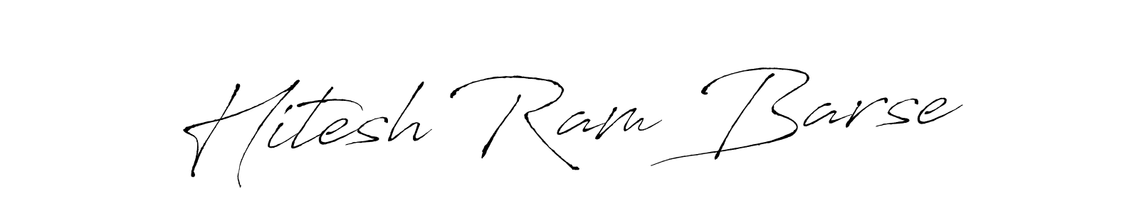 Use a signature maker to create a handwritten signature online. With this signature software, you can design (Antro_Vectra) your own signature for name Hitesh Ram Barse. Hitesh Ram Barse signature style 6 images and pictures png