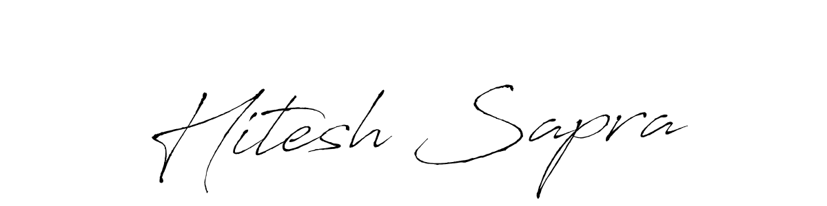 Similarly Antro_Vectra is the best handwritten signature design. Signature creator online .You can use it as an online autograph creator for name Hitesh Sapra. Hitesh Sapra signature style 6 images and pictures png