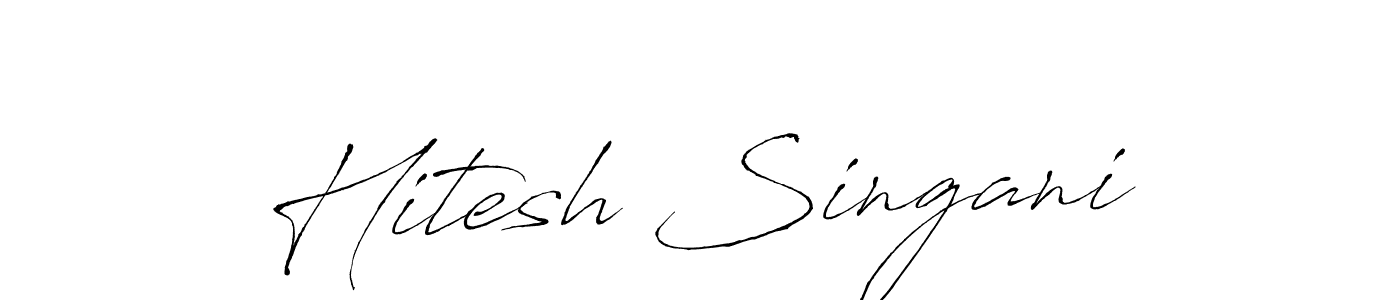 How to Draw Hitesh Singani signature style? Antro_Vectra is a latest design signature styles for name Hitesh Singani. Hitesh Singani signature style 6 images and pictures png