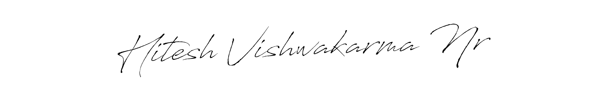 if you are searching for the best signature style for your name Hitesh Vishwakarma Nr. so please give up your signature search. here we have designed multiple signature styles  using Antro_Vectra. Hitesh Vishwakarma Nr signature style 6 images and pictures png