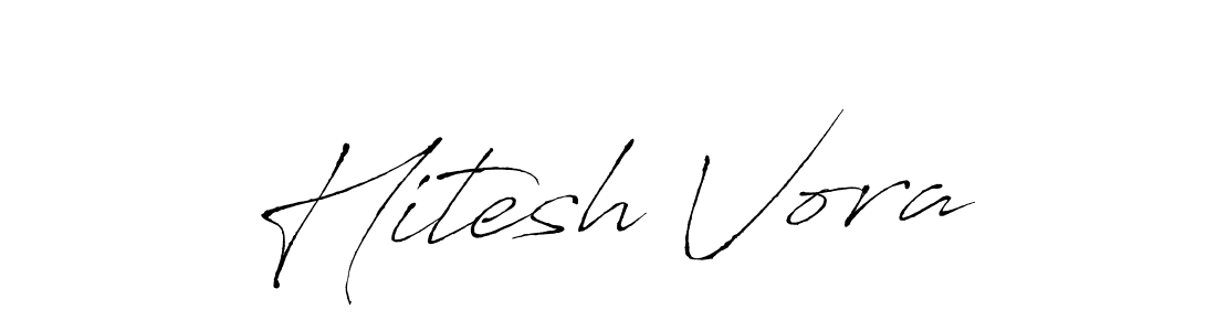 This is the best signature style for the Hitesh Vora name. Also you like these signature font (Antro_Vectra). Mix name signature. Hitesh Vora signature style 6 images and pictures png