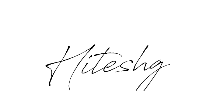 Use a signature maker to create a handwritten signature online. With this signature software, you can design (Antro_Vectra) your own signature for name Hiteshg. Hiteshg signature style 6 images and pictures png
