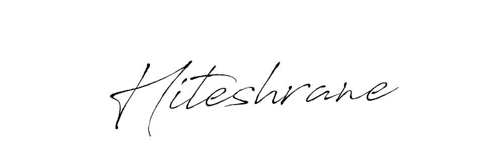 Antro_Vectra is a professional signature style that is perfect for those who want to add a touch of class to their signature. It is also a great choice for those who want to make their signature more unique. Get Hiteshrane name to fancy signature for free. Hiteshrane signature style 6 images and pictures png