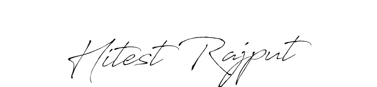 Also You can easily find your signature by using the search form. We will create Hitest Rajput name handwritten signature images for you free of cost using Antro_Vectra sign style. Hitest Rajput signature style 6 images and pictures png