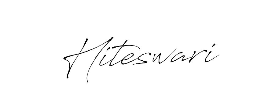 Also we have Hiteswari name is the best signature style. Create professional handwritten signature collection using Antro_Vectra autograph style. Hiteswari signature style 6 images and pictures png
