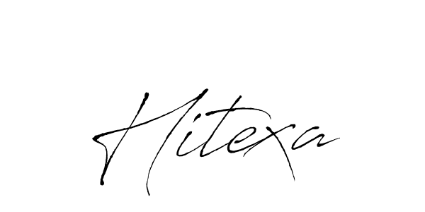 The best way (Antro_Vectra) to make a short signature is to pick only two or three words in your name. The name Hitexa include a total of six letters. For converting this name. Hitexa signature style 6 images and pictures png