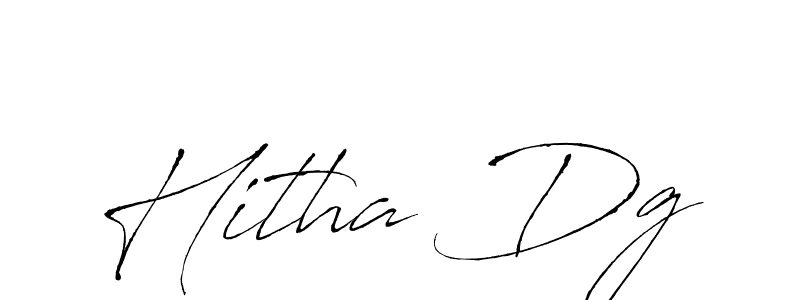 Hitha Dg stylish signature style. Best Handwritten Sign (Antro_Vectra) for my name. Handwritten Signature Collection Ideas for my name Hitha Dg. Hitha Dg signature style 6 images and pictures png