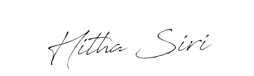 if you are searching for the best signature style for your name Hitha Siri. so please give up your signature search. here we have designed multiple signature styles  using Antro_Vectra. Hitha Siri signature style 6 images and pictures png