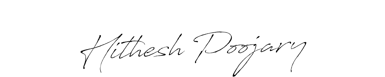 Once you've used our free online signature maker to create your best signature Antro_Vectra style, it's time to enjoy all of the benefits that Hithesh Poojary name signing documents. Hithesh Poojary signature style 6 images and pictures png