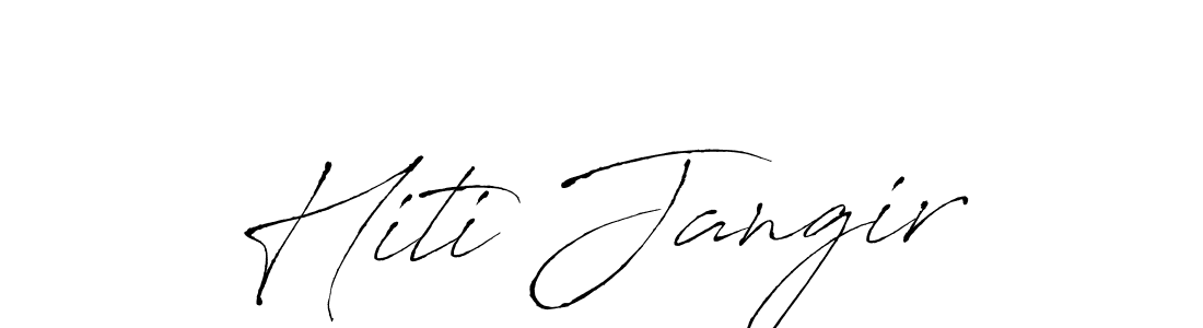 You can use this online signature creator to create a handwritten signature for the name Hiti Jangir. This is the best online autograph maker. Hiti Jangir signature style 6 images and pictures png