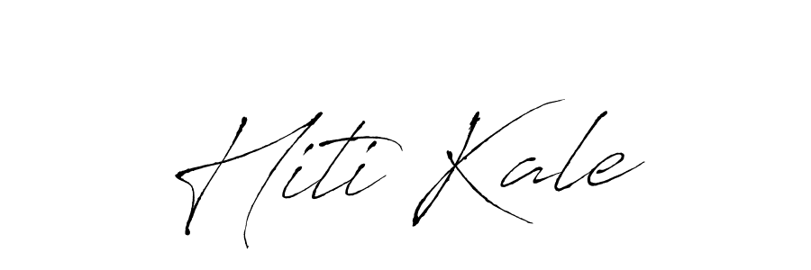 if you are searching for the best signature style for your name Hiti Kale. so please give up your signature search. here we have designed multiple signature styles  using Antro_Vectra. Hiti Kale signature style 6 images and pictures png