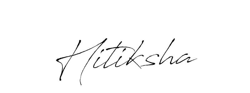 How to make Hitiksha signature? Antro_Vectra is a professional autograph style. Create handwritten signature for Hitiksha name. Hitiksha signature style 6 images and pictures png