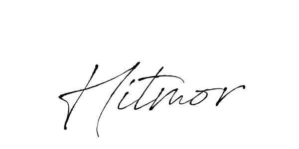 Design your own signature with our free online signature maker. With this signature software, you can create a handwritten (Antro_Vectra) signature for name Hitmor. Hitmor signature style 6 images and pictures png