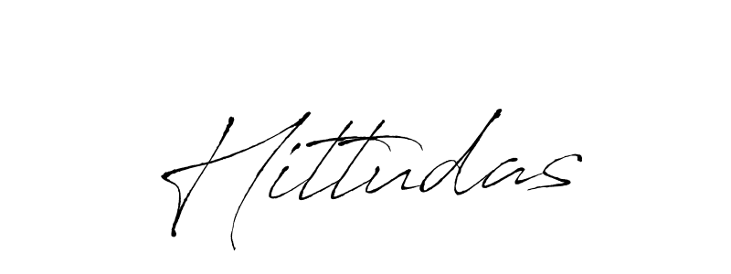 How to make Hittudas signature? Antro_Vectra is a professional autograph style. Create handwritten signature for Hittudas name. Hittudas signature style 6 images and pictures png