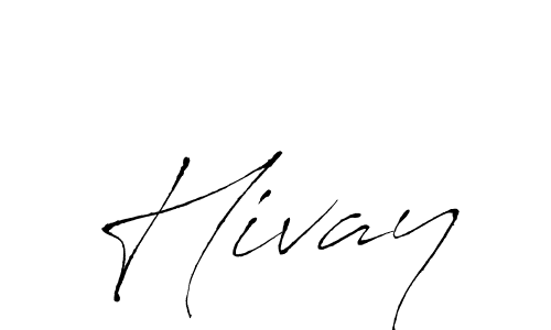 The best way (Antro_Vectra) to make a short signature is to pick only two or three words in your name. The name Hivay include a total of six letters. For converting this name. Hivay signature style 6 images and pictures png