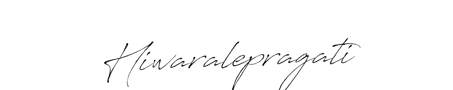 Make a beautiful signature design for name Hiwaralepragati. With this signature (Antro_Vectra) style, you can create a handwritten signature for free. Hiwaralepragati signature style 6 images and pictures png