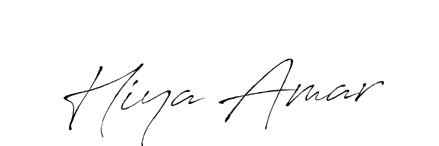 Similarly Antro_Vectra is the best handwritten signature design. Signature creator online .You can use it as an online autograph creator for name Hiya Amar. Hiya Amar signature style 6 images and pictures png
