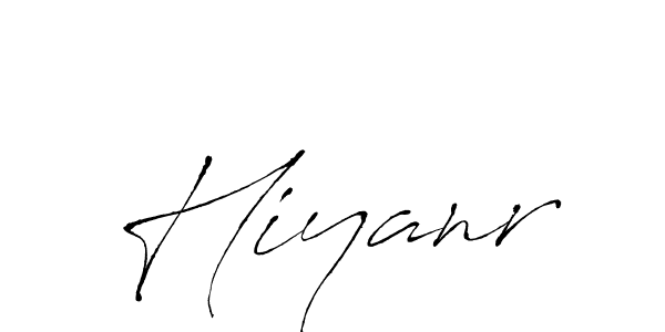 You can use this online signature creator to create a handwritten signature for the name Hiyanr. This is the best online autograph maker. Hiyanr signature style 6 images and pictures png
