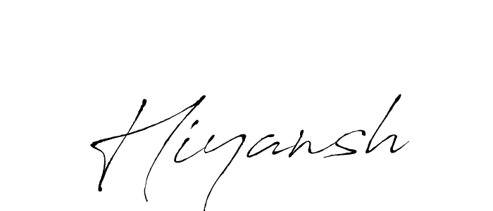 Once you've used our free online signature maker to create your best signature Antro_Vectra style, it's time to enjoy all of the benefits that Hiyansh name signing documents. Hiyansh signature style 6 images and pictures png