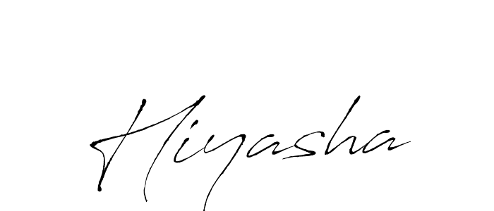 Also You can easily find your signature by using the search form. We will create Hiyasha name handwritten signature images for you free of cost using Antro_Vectra sign style. Hiyasha signature style 6 images and pictures png