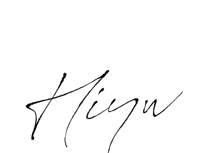 Also You can easily find your signature by using the search form. We will create Hiyw name handwritten signature images for you free of cost using Antro_Vectra sign style. Hiyw signature style 6 images and pictures png