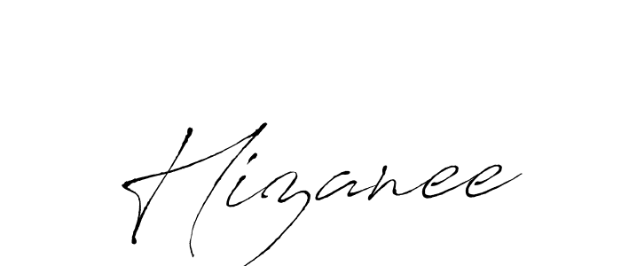How to make Hizanee name signature. Use Antro_Vectra style for creating short signs online. This is the latest handwritten sign. Hizanee signature style 6 images and pictures png