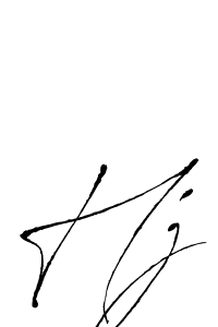 Also we have Hj name is the best signature style. Create professional handwritten signature collection using Antro_Vectra autograph style. Hj signature style 6 images and pictures png