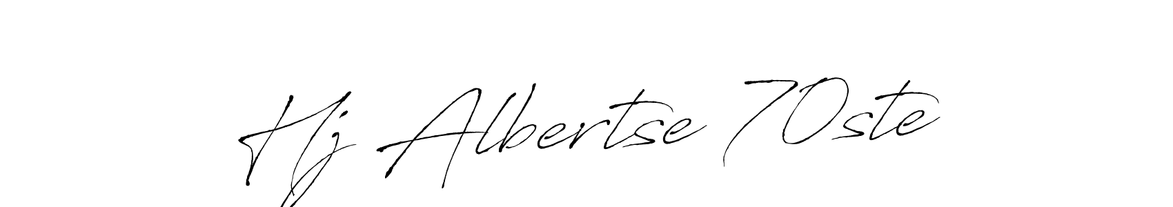 Similarly Antro_Vectra is the best handwritten signature design. Signature creator online .You can use it as an online autograph creator for name Hj Albertse 70ste. Hj Albertse 70ste signature style 6 images and pictures png
