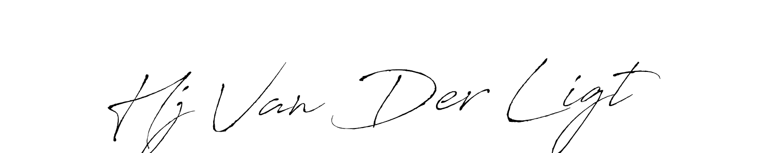 Make a beautiful signature design for name Hj Van Der Ligt. Use this online signature maker to create a handwritten signature for free. Hj Van Der Ligt signature style 6 images and pictures png