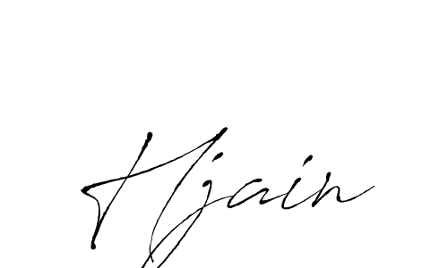 Make a beautiful signature design for name Hjain. Use this online signature maker to create a handwritten signature for free. Hjain signature style 6 images and pictures png