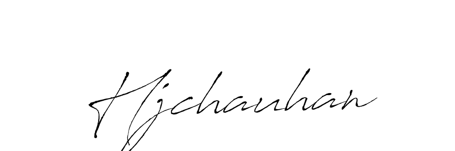 if you are searching for the best signature style for your name Hjchauhan. so please give up your signature search. here we have designed multiple signature styles  using Antro_Vectra. Hjchauhan signature style 6 images and pictures png