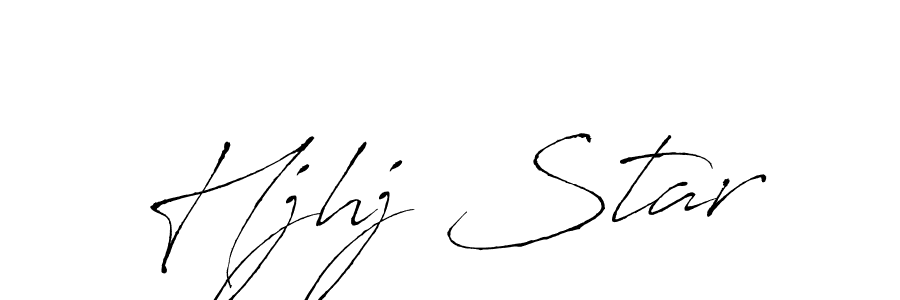 This is the best signature style for the Hjhj Star name. Also you like these signature font (Antro_Vectra). Mix name signature. Hjhj Star signature style 6 images and pictures png