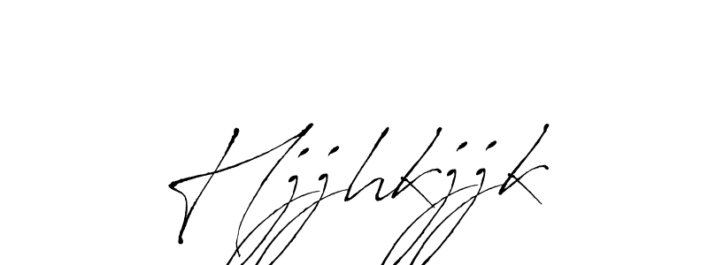 Create a beautiful signature design for name Hjjhkjjk. With this signature (Antro_Vectra) fonts, you can make a handwritten signature for free. Hjjhkjjk signature style 6 images and pictures png