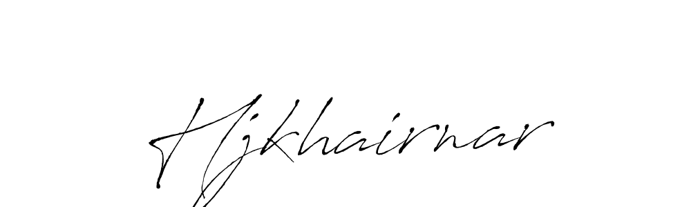 Make a beautiful signature design for name Hjkhairnar. With this signature (Antro_Vectra) style, you can create a handwritten signature for free. Hjkhairnar signature style 6 images and pictures png